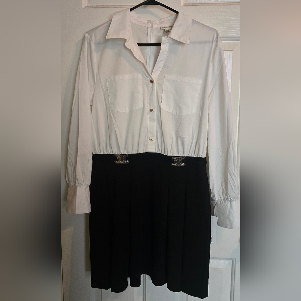 Enfocus Studio Classic White Blouse/Skirt 12p